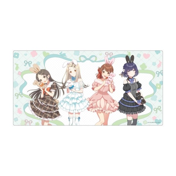 画像1:  【予約商品】  キャラバン　学園アイドルマスター デスクマット Lady Rabbit / B 【26年9月発売】 (1)