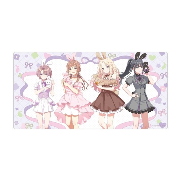 画像1:  【予約商品】  キャラバン　学園アイドルマスター デスクマット Lady Rabbit / C 【26年9月発売】 (1)