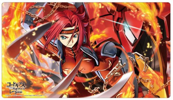 画像1:  【再販予約商品】  ツキナギ　ラバーデスクマットコレクション コードギアス 反逆のルルーシュ ロストストーリーズ カレン 【26年10月30日再販】    (1)