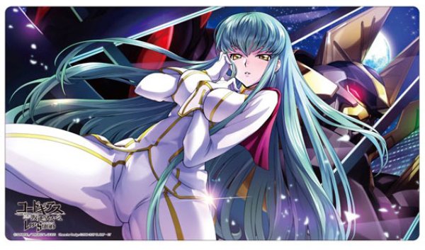 画像1:  【再販予約商品】  ツキナギ　ラバーデスクマットコレクション コードギアス 反逆のルルーシュ ロストストーリーズ C.C. 【26年10月30日再販】    (1)