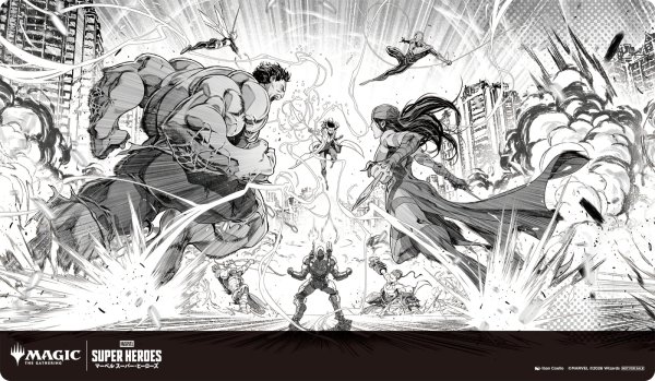 画像1: MTG ラバープレイマット 『マーベル スーパー・ヒーローズ』カジュアルスタンダード（第2期） #MH    (1)
