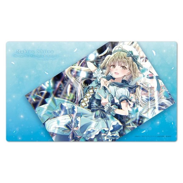 画像1:  【予約商品】  お隣の天使様にいつの間にか駄目人間にされていた件2 キャラクターラバーマット 椎名真昼 エイプリルフールver. 【26年9月中旬発売】 (1)