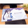 画像2:  【予約商品】  カーテン魂　私に天使が舞い降りた！プレシャス・フレンズ 描き下ろしラバーマット（白咲 花／運動会） 【26年11月上旬発売】    (2)