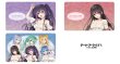画像2:  【予約商品】  アルマビアンカ　アニメ「デート・ア・ライブV」 描き下ろし 夜刀神十香 プリンセス玉座ver. マルチデスクマット 【26年10月中旬発売】 (2)