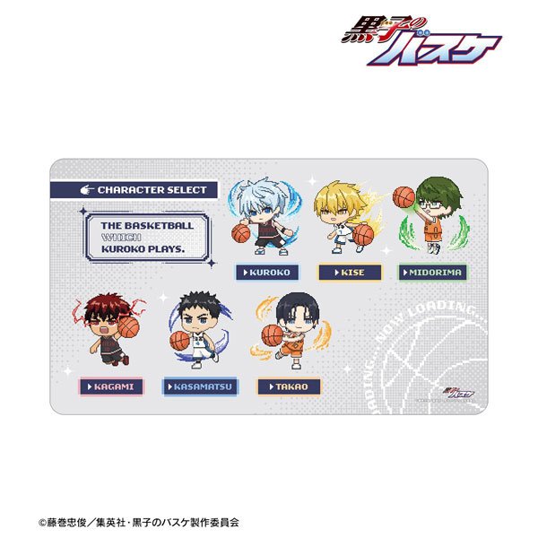 画像1:  【予約商品】  アルマビアンカ　黒子のバスケ 集合 DOT DOT マルチデスクマット ver.A 【26年10月中旬発売】 (1)