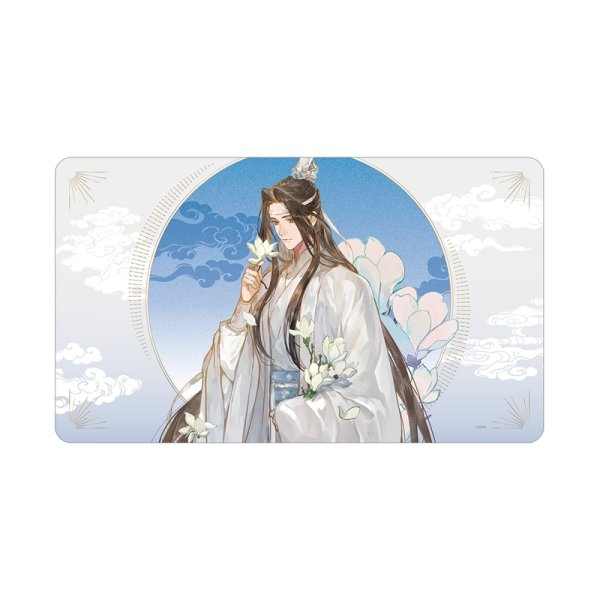 画像1:  【予約商品】  アルマビアンカ　「魔道祖師」日本語版ラジオドラマ 描き下ろし 藍忘機 歩みver. マルチデスクマット 【26年10月中旬発売】 (1)