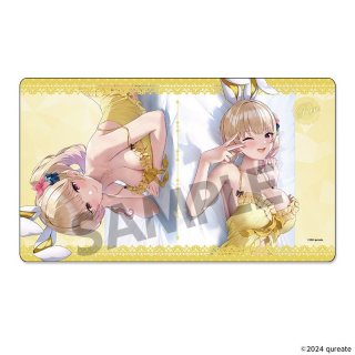 【未開封】ゆずソフト カコ☆タマ ラバーマット 美羽／狗神セット 予約商品】ホビーストック バニーガーデン 描き下ろしラバーマット