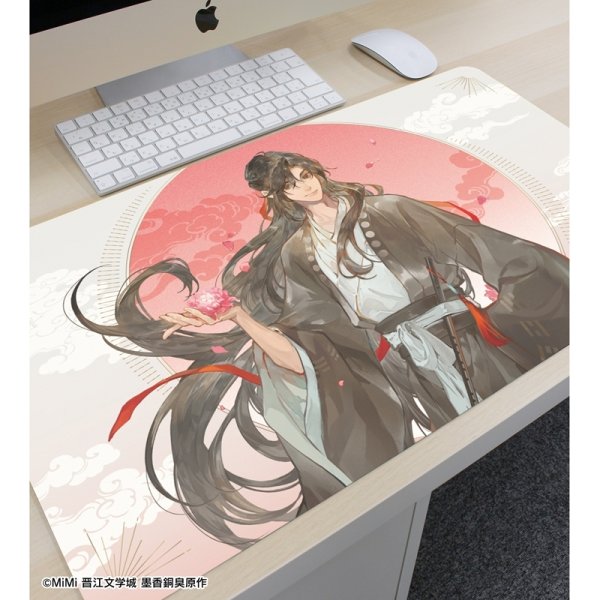 画像3:  【予約商品】  アルマビアンカ　「魔道祖師」日本語版ラジオドラマ 描き下ろし 魏無羨 歩みver. マルチデスクマット 【26年10月中旬発売】 (3)