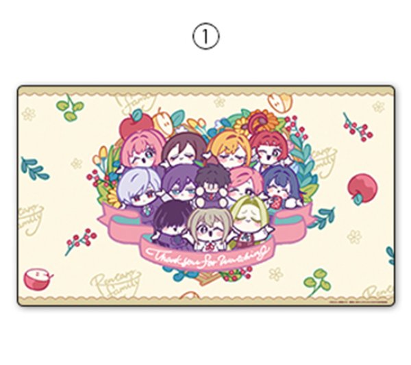 画像1:  【予約商品】  シーズナルプランツ　君のことが大大大大大好きな100人の彼女 デスクマット【集合】 【26年10月発売】 (1)