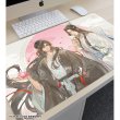 画像3:  【予約商品】  アルマビアンカ　「魔道祖師」日本語版ラジオドラマ 描き下ろし 魏無羨&藍忘機 歩みver. マルチデスクマット 【26年10月中旬発売】 (3)