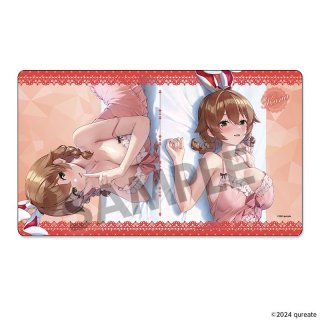 予約商品】ホビーストック バニーガーデン 描き下ろしラバーマット