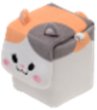 画像2:  【予約商品】  ファイナルファンタジー フラッフィースリング デッキボックス　ファットキャット 【26年11月発売】    (2)