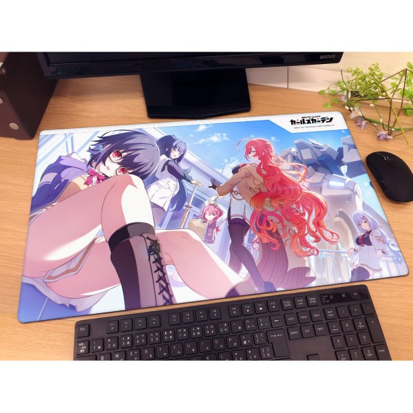 画像2:  【予約商品】  カーテン魂　マブラヴ ガールズガーデン ラバーマット（Colorful Bouquet） 【26年11月中旬発売】    (2)