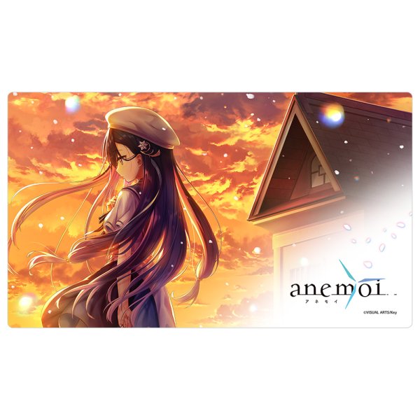 画像1:  【予約商品】  カーテン魂　anemoi ラバーマット（速川六花／イメージビジュアル） 【26年11月中旬発売】    (1)