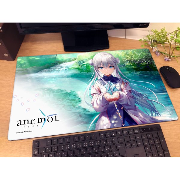 画像2:  【予約商品】  カーテン魂　anemoi ラバーマット（辻倉朱比華／イメージビジュアル） 【26年11月中旬発売】    (2)