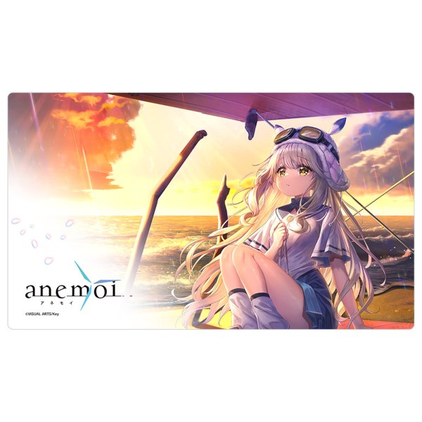 画像1:  【予約商品】  カーテン魂　anemoi ラバーマット（総羽愛乃／イメージビジュアル） 【26年11月中旬発売】    (1)