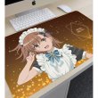 画像3:  【予約商品】  アルマビアンカ　とある科学の超電磁砲Ｔ 描き下ろし 御坂美琴 星空メイドver. マルチデスクマット 【26年11月上旬発売】    (3)