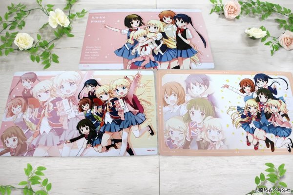 画像4:  【予約商品】  シーズナルプランツ　きんいろモザイク デスクマット【夏服】 【26年11月発売】 (4)