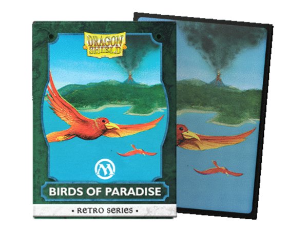 画像1:  【予約商品】  AT-16535 Birds of Paradise Sleeves  - Standard size - Brushed Art スリーブ スタンダードサイズ（100枚入り） 【26年11月発売】    (1)