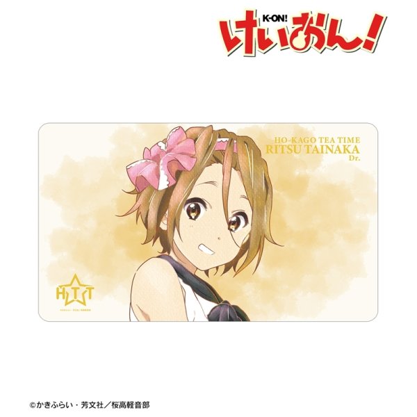 画像2:  【予約商品】  アルマビアンカ　けいおん！ 田井中 律 Ani-Art aqua label 第2弾 マルチデスクマット 【26年10月中旬発売】 (2)