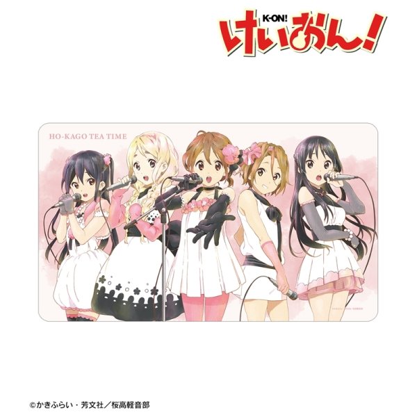 画像2:  【予約商品】  アルマビアンカ　けいおん！ 集合 Ani-Art aqua label 第2弾 マルチデスクマット 【26年10月中旬発売】 (2)