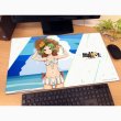 画像2:  【再販予約商品】  カーテン魂　無職転生II 〜異世界行ったら本気だす〜 描き下ろしラバーマット（シルフィエット／水着） 【26年12月上旬再販】 (2)