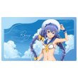 画像1:  【再販予約商品】  カーテン魂　無職転生II 〜異世界行ったら本気だす〜 描き下ろしラバーマット（ロキシー／マリンセーラー水着） 【26年12月上旬再販】 (1)