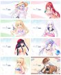 画像3:  【予約商品】  カーテン魂　Summer Pockets REFLECTION BLUE ラバーマット（鳴瀬しろは／夏フェス2024） 【26年12月上旬発売】    (3)