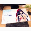 画像2:  【予約商品】  カーテン魂　Summer Pockets REFLECTION BLUE ラバーマット（久島鴎／夏フェス2025） 【26年12月上旬発売】    (2)