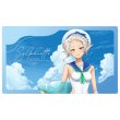 画像1:  【再販予約商品】  カーテン魂　無職転生II 〜異世界行ったら本気だす〜 描き下ろしラバーマット（シルフィエット／マリンセーラー水着） 【26年12月上旬再販】 (1)
