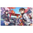 画像1:  【予約商品】  カーテン魂　亰都ザナドゥ -桜花幻舞- ラバーマット（パッケージイラスト） 【26年12月上旬発売】    (1)