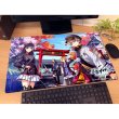 画像2:  【予約商品】  カーテン魂　亰都ザナドゥ -桜花幻舞- ラバーマット（パッケージイラスト） 【26年12月上旬発売】    (2)