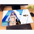 画像2:  【再販予約商品】  カーテン魂　無職転生II 〜異世界行ったら本気だす〜 描き下ろしラバーマット（ロキシー／水着） 【26年12月上旬再販】 (2)