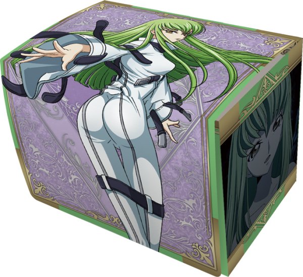 画像1:  【予約商品】  キャラクターデッキケースMAX NEO　コードギアス 反逆のルルーシュ「C.C.」Ver.3 【26年11月14日発売】    (1)