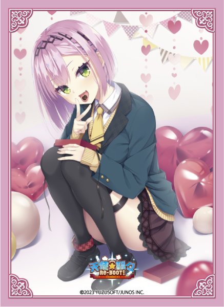 画像1:  【予約商品】  ブロッコリーキャラクタースリーブ　天使☆騒々 RE-BOOT!「谷風 天音」Ver.2（65枚入り） 【26年12月12日発売】    (1)