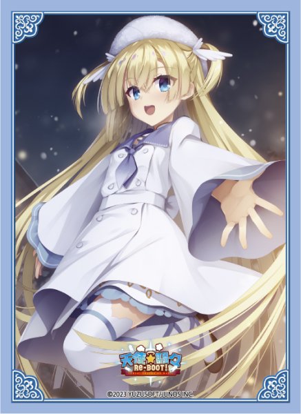 画像1:  【予約商品】  ブロッコリーキャラクタースリーブ　天使☆騒々 RE-BOOT!「白雪 乃愛」Ver.2（65枚入り） 【26年12月12日発売】    (1)