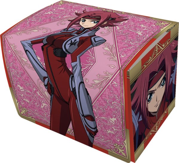 画像1:  【予約商品】  キャラクターデッキケースMAX NEO　コードギアス 反逆のルルーシュ「カレン」 【26年11月14日発売】    (1)