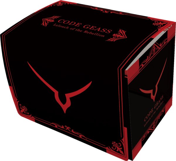 画像1:  【予約商品】  キャラクターデッキケースMAX NEO　コードギアス 反逆のルルーシュ「ギアスマーク」 【26年11月14日発売】    (1)