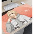 画像3:  【予約商品】  アルマビアンカ　TVアニメ『東京リベンジャーズ』 描き下ろし 佐野 万次郎 ベースボールシャツver. マルチデスクマット 【26年12月上旬発売】 (3)