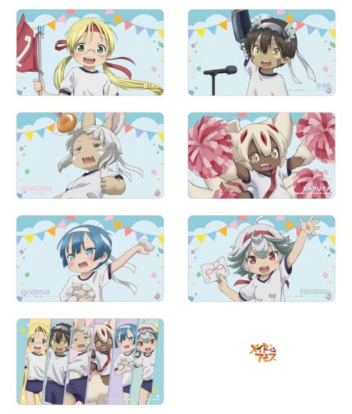 画像4:  【予約商品】  アルマビアンカ　メイドインアビス 描き下ろし リコ 運動会ver. マルチデスクマット 【26年11月中旬発売】 (4)