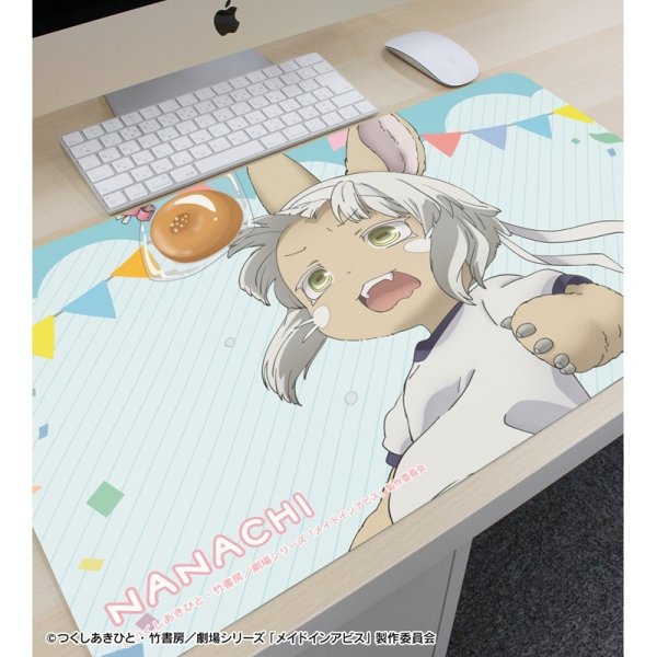 画像3:  【予約商品】  アルマビアンカ　メイドインアビス 描き下ろし ナナチ 運動会ver. マルチデスクマット 【26年11月中旬発売】 (3)