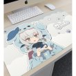 画像3:  【予約商品】  アルマビアンカ　劇場版『ゾンビランドサガ ゆめぎんがパラダイス』 描き下ろし 紺野 純子 ロメロパジャマver. マルチデスクマット 【26年11月中旬発売】 (3)