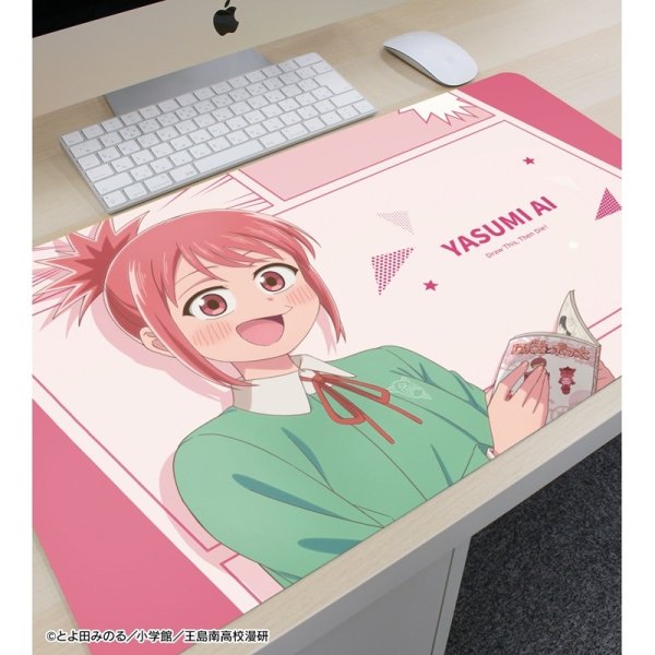 画像3:  【予約商品】  アルマビアンカ　TVアニメ『これ描いて死ね』 安海 相 マルチデスクマット 【26年11月中旬発売】 (3)