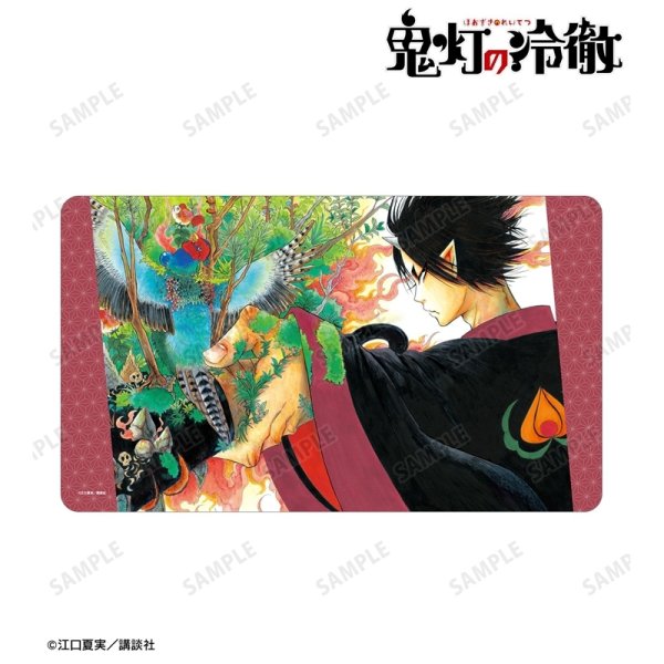 画像2:  【予約商品】  アルマビアンカ　漫画『鬼灯の冷徹』 カラーイラスト マルチデスクマット ver.B 【26年11月上旬発売】 (2)