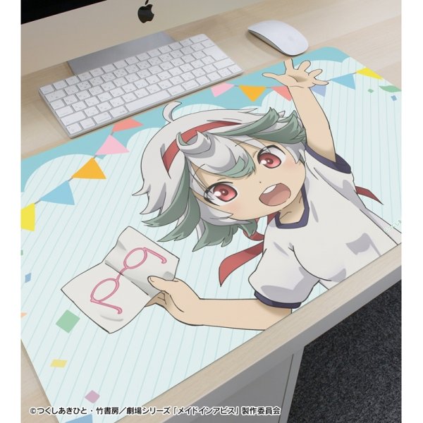 画像3:  【予約商品】  アルマビアンカ　メイドインアビス 描き下ろし プルシュカ 運動会ver. マルチデスクマット 【26年11月中旬発売】 (3)