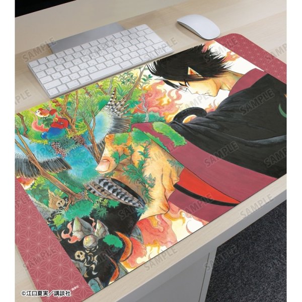 画像3:  【予約商品】  アルマビアンカ　漫画『鬼灯の冷徹』 カラーイラスト マルチデスクマット ver.B 【26年11月上旬発売】 (3)