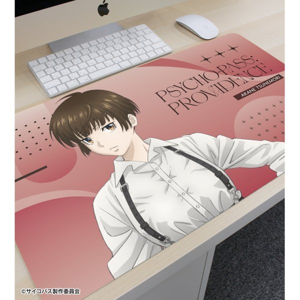画像3:  【予約商品】  アルマビアンカ　劇場版 PSYCHO-PASS サイコパス PROVIDENCE 描き下ろし 常守 朱 ハーネススタイルver. マルチデスクマット 【26年11月中旬発売】 (3)