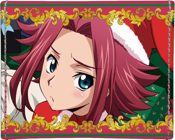 画像3:  【予約商品】  合皮製デッキケース　コードギアス 反逆のルルーシュ「カレン」クリスマスVer. 【26年12月19日発売】    (3)