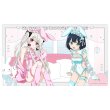 画像1:  【予約商品】  カーテン魂　となりの吸血鬼さん 描き下ろしラバーマット（ソフィー＆灯／ゆめいろバニー） 【26年12月中旬発売】 (1)