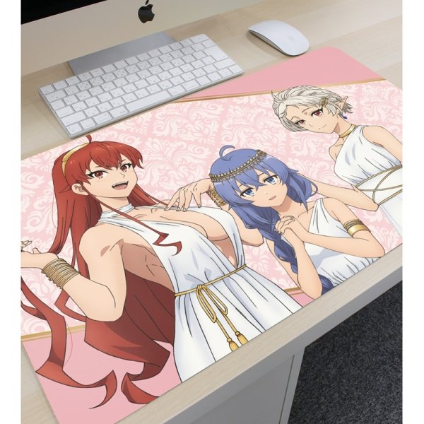 画像3:  【予約商品】  アルマビアンカ　アニメ「無職転生III 〜異世界行ったら本気だす〜」 描き下ろし 集合 女神ver. マルチデスクマット 【26年11月中旬発売】 (3)